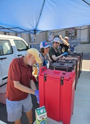 First Congregational 4th sunday team