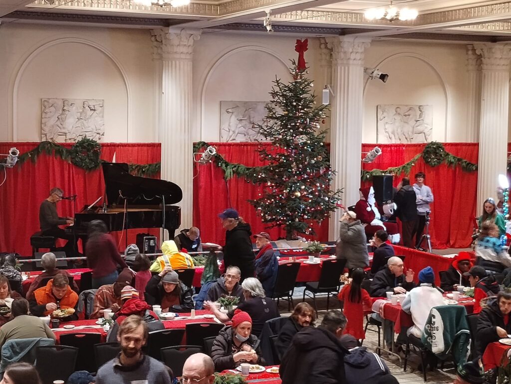Christmas Dinner at the Portland Art Museum