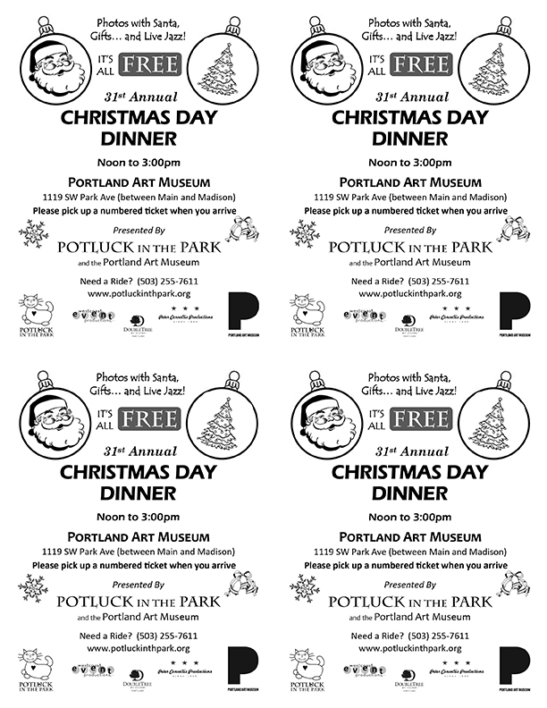 Small Christmas flyer